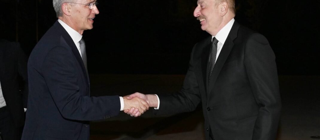 İlham Əliyevin NATO-nun Baş katibi Yens Stoltenberq ilə təkbətək görüşü olub