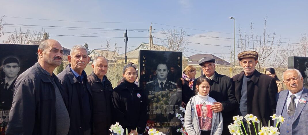 Şirvanda şəhid polkovnik-leytenant Rəşad Hüseynovun doğum günü münasibətilə anım tədbiri keçirilib