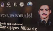 Şəhid Baş leytenant Mübariz Xankişiyevin döyüş yolunu əks etdirən sənədli filmin təqdimatı keçirilb