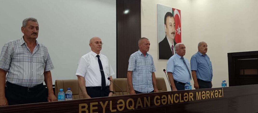 AVMVİB Beyləqanda “Müharibə veteranlarının hüquqi maarifləndirməsi” adlı layihə tədbiri keçirib