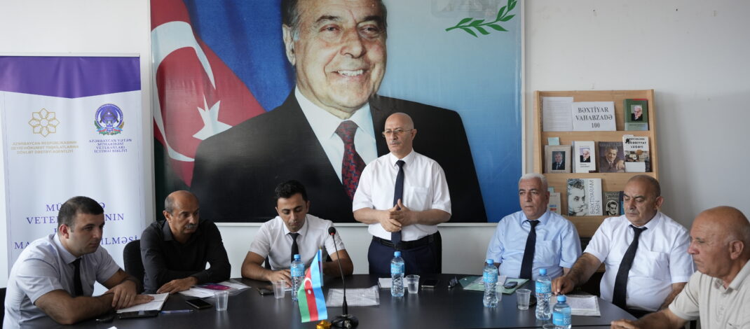 AVMVİB Astarada “Müharibə veteranlarının hüquqi maarifləndirməsi” adlı layihə tədbiri keçirib