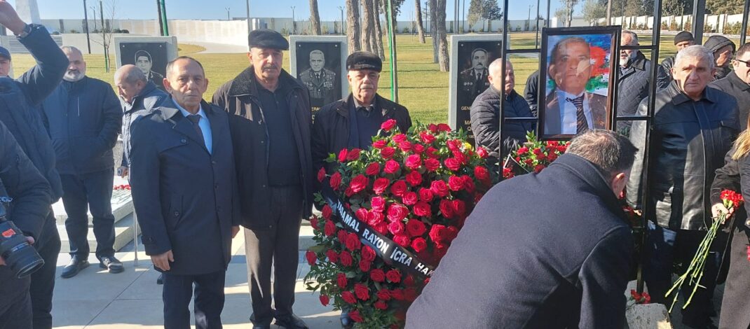 AVMVİB sədri və veteranlar Milli Qəhrəman Şahin Tağıyevin vida mərasimində iştirak edib