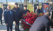 AVMVİB sədri və veteranlar Milli Qəhrəman Şahin Tağıyevin vida mərasimində iştirak edib