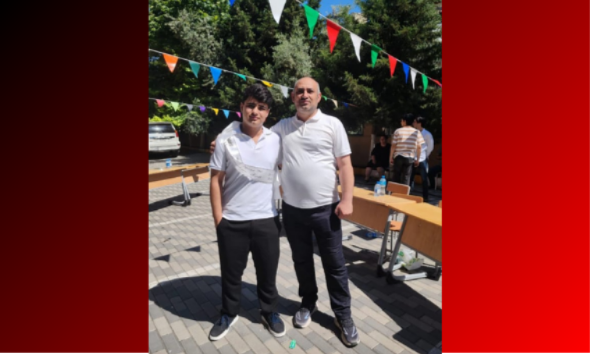 Qazi övladının “Son Zəng” sevincini paylaşdı