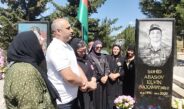 AVMVİB İdarə Heyətinin üzvü İlkin Rzaquliyev şəhid döyüş yoldaşı Elxan Abbasovun mövlud günündə iştirak edib