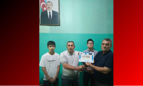 AVMVİB Yardımlı rayon şöbəsi yüksək nəticə göstərən şagirdləri mükafatlandırıb