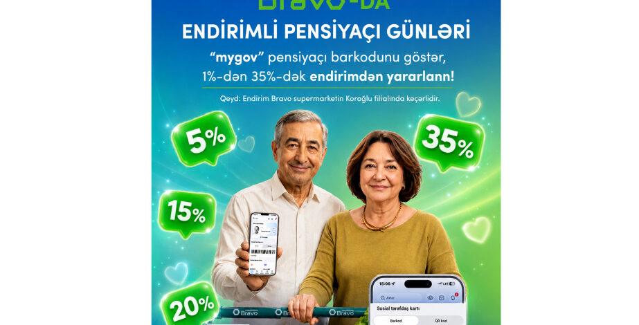 “Endirimli Pensiyaçı Günləri” kampaniyası başlayır