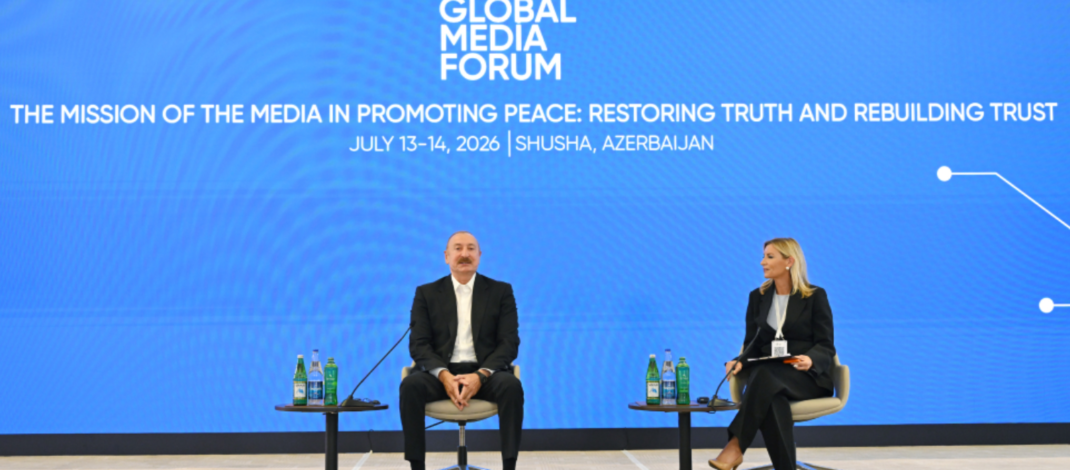 Prezident İlham Əliyev IV Şuşa Qlobal Media Forumunun açılışında iştirak edib