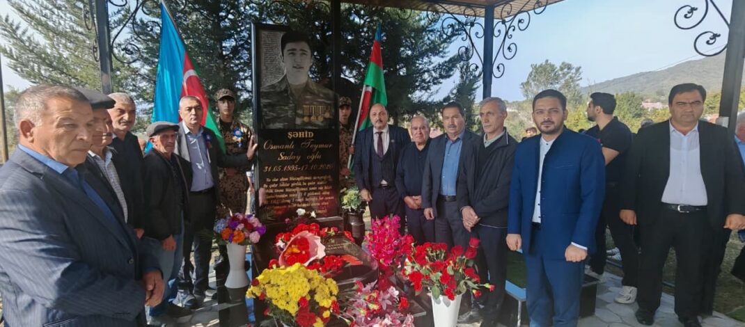 Şəhid Teymur Osmanlının anım mərasimi keçirilib