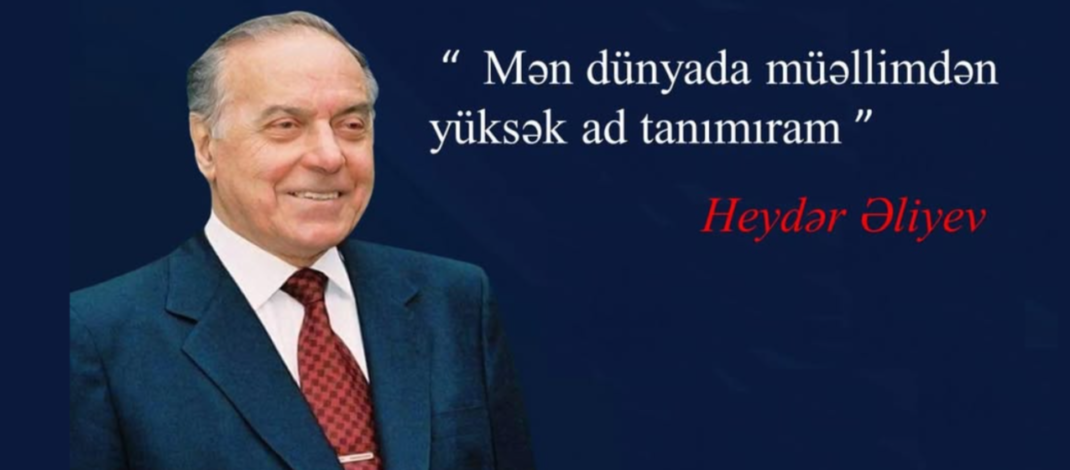 Müəllimsiz günümüz olmasın